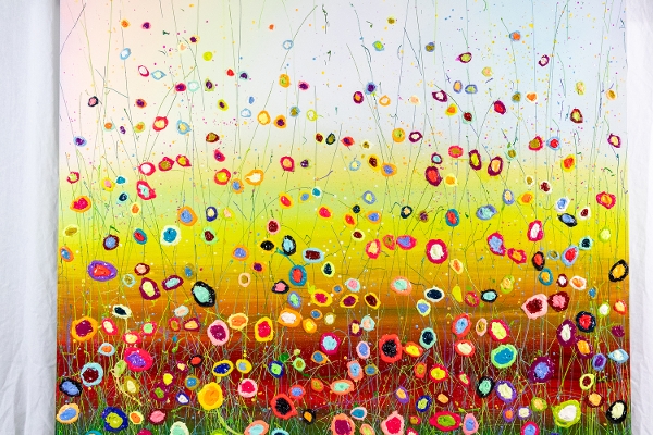 MURAVYEVA Yulia - Autumn flower sunset